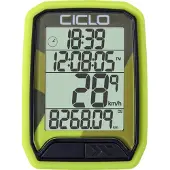 Ciclosport 213 drahtloser Fahrradcomputer, mit 13 Funktionen, in grün