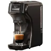 HiBREW 5-in-1 Kapselkaffeemaschine H1B-black (schwarz)
