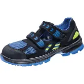 Atlas Sicherheitssandale FLASH 4605 XP S1P ESD SRC DGUV W10 Gr. 40 schwarz/royalblau/neon-gelb
