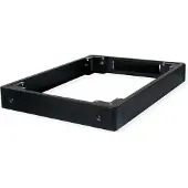 Roline Sockel für Netzwerkschrank, 600x800 BxT, schwarz