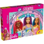 Liscianigiochi Puzzle dwustronne 48 Barbie magic unicorn