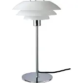 Dyberg Larsen Tischlampe, Tischleuchte, Nachttischlampe, Schreibtischlampe, LED Leselampe, DL31 Opal glas