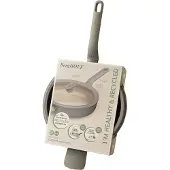 Berghoff Balance Kasserolle mit Griff, 26 cm, 2,9 L, Moonmist, Recyceltes Aluminium - | Leo Line