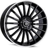 KESKIN 18 Zoll Alufelge KT15 SPEED 18"x8" 5x112 PCD ET30 66.60mm Felge Schwarz