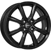 Dezent 16 Zoll Alufelge tn black 16"x6.5" 4x108 PCD ET47.5 63.4mm Felge Schwarz