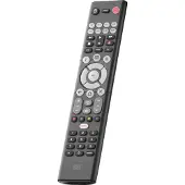 One For All Essence Basic 8, Audio, DVD/Blu-ray, Spielekonsole, Soundbar-Lautsprecher, TV, IR Wireless, Drucktasten, Schwarz