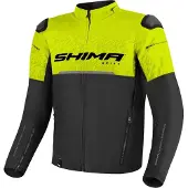 SHIMA Drift Motorrad Textiljacke, schwarz/gelb, XL