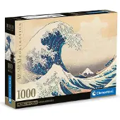 Clementoni Puzzle 1000 Kompakt Museum Hokusai 39707