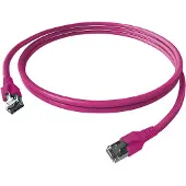 EasyLan FlexBoot Patchkabel Cat.6A, S/FTP, violett, 5 m