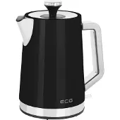 Ecg RK 1766 Vintage Nero | Wasserkocher | 1,7 Liter | Schwarz | 2200 W |
