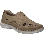 Josef seibel Herren Slipper durchbrochen sandfarben, extra weit 40