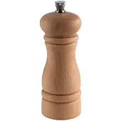 Aps 40570 Pfeffermühle ETERNAL, Buchenholz hell, Keramikmahlwerk, Ø 5,5 cm, Höhe 15,5 cm