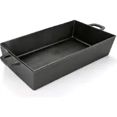 WAS Germany Bräter mit Griffen 52 x 31 x 15 cm Gusseisen