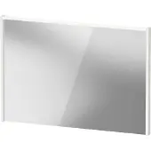 Duravit LED-Spiegel D-Code 2.0 100x70x5cm, 7 W, we. ma, Lichtfeld oben