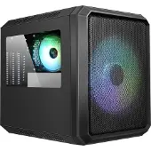 ITek QBO 8 EVO, PC, Schwarz, micro ATX, Mini-ATX, Acryl, Metall, Gaming, 18 cm