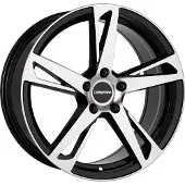 CARMANI Felge 16 Anton 7.5 Zollx17 Zoll ET37 5x120 black polish CA167517K537BP kompatibel mit BMW 1er Reihe 2er Reihe 3er Reihe 4er Reihe 5er Reihe X3 X4 Z3