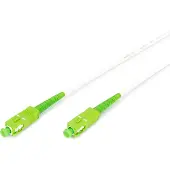 Digitus Glasfaser Patchkabel, stahlarmiert, simplex, singlemode, SC/APC – SC/APC, 10 m, 10 m, SC/APC, G.657.A2