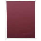 Mendler Rollo MCW-D52, Fensterrollo Seitenzugrollo Jalousie, Sonnenschutz Verdunkelung blickdicht 70x230cm bordeaux