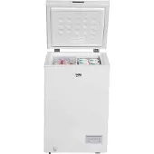 Beko CF100EWN Gefriertruhe 98L Weiß 1 Korb Schnellgefrierfach