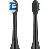 Uni-T Teesa SONIC BLACK harte Zahnbürstenköpfe