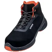 Uvex 1 G2 Stiefel S2 schwarz, rot Weite 14 Gr. 50