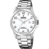 Festina Uhr Swiss Herren silber Armband Edelstahl UF20024/1
