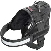 Karlie Xtreme Hundegeschirr Teflon, Farbe:schwarz, Größe:70 - 83cm x 50mm