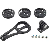 Ritchey Lollipop Garmin/bryton/wahoo/gopro Fahrradcomputerhalterung Silber Silber One Size