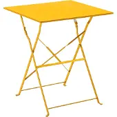 Oviala Klappbarer Bistrogartentisch GELB - Rome