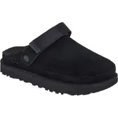Ugg - Wildledersandalen &ndash; Damen / Frau &ndash; W Goldenstar Clog Black - W Goldenstar Clog Black für Damen aus Leder - Größe 37 - schwarz