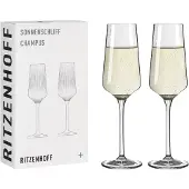 Ritzenhoff Sektgläser Sonnenschliff 230 ml (2er Set)
