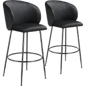 TecTake Barstuhl Luana 51 x 60 x 106 cm, Belastbarkeit 120 kg