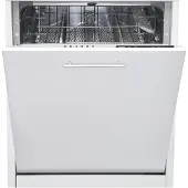 Heinner HDW-BI6006IE++, Voll integriert, Standardgröße (60 cm), Weiß, Berührung, LED, 2 Korb/Körbe