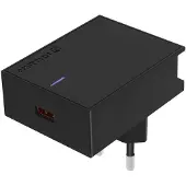 Swissten Huawei SuperCharge 22.5W USB-Netzladegerät, Slim Series by - Schwarz