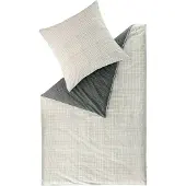 Esprit Bettwäsche-Garnitur Grid Farbe grey Größe 155x220+80x80