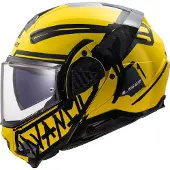 LS2 Helmets FF910 Advant II Tape Gelb Klapphelm Größe XS