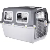 Zolux Stefanplast - Gepäckträger Gulliver 6 IATA, Farbe Grau, 92 x 64 x 66 cm