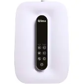 Qlima H 609 Luftbefeuchter - 125m³ - 7,5L - Ätherische Öle - Weiß/Blau - Raumbefeuchter | Humidifier