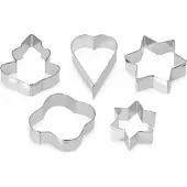 Kadax Ausstechformen aus Metall 5 Stk.