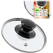 Kadax Glasdeckel 14 cm Universaldeckel