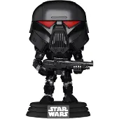 Funko POP! Star Wars Mandalorianischer Dark Trooper Kampffigur
