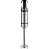 Royalty Line RL-ESTM800BLK: Schwarzer Stabmixer mit 800 Watt und variabler Geschwindigkeit