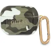 GUESS Guapucama Airpods Pro-Abdeckung Aus Der Camo-Kollektion In Grün/Khaki
