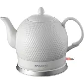 Concept RK0050, 1,2 l, 1000 W, Weiß, Keramik, Drahtlos
