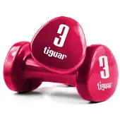 Tiguar Kurzhanteln - raspberry