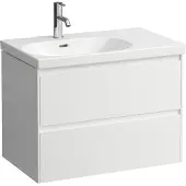 Laufen LANI für LUA Waschtischunterbau, 2 Schubladen, SoftClose, für WT-Ablage rechts, 750x515x445mm, H4035921122611
