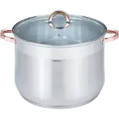 Klausberg Großer Catering-Topf aus Stahl 18,7L 32cm Roségold KB-7797