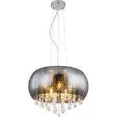 Globo Lighting Hängeleuchte Metall verchromt, 5x E14