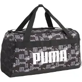 Puma Schultertasche Sporttasche Challenger Duffel Bag Black - Logo AOP schwarz