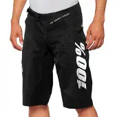 100% Herren Downhill Shorts R-Core , Schwarz, 32